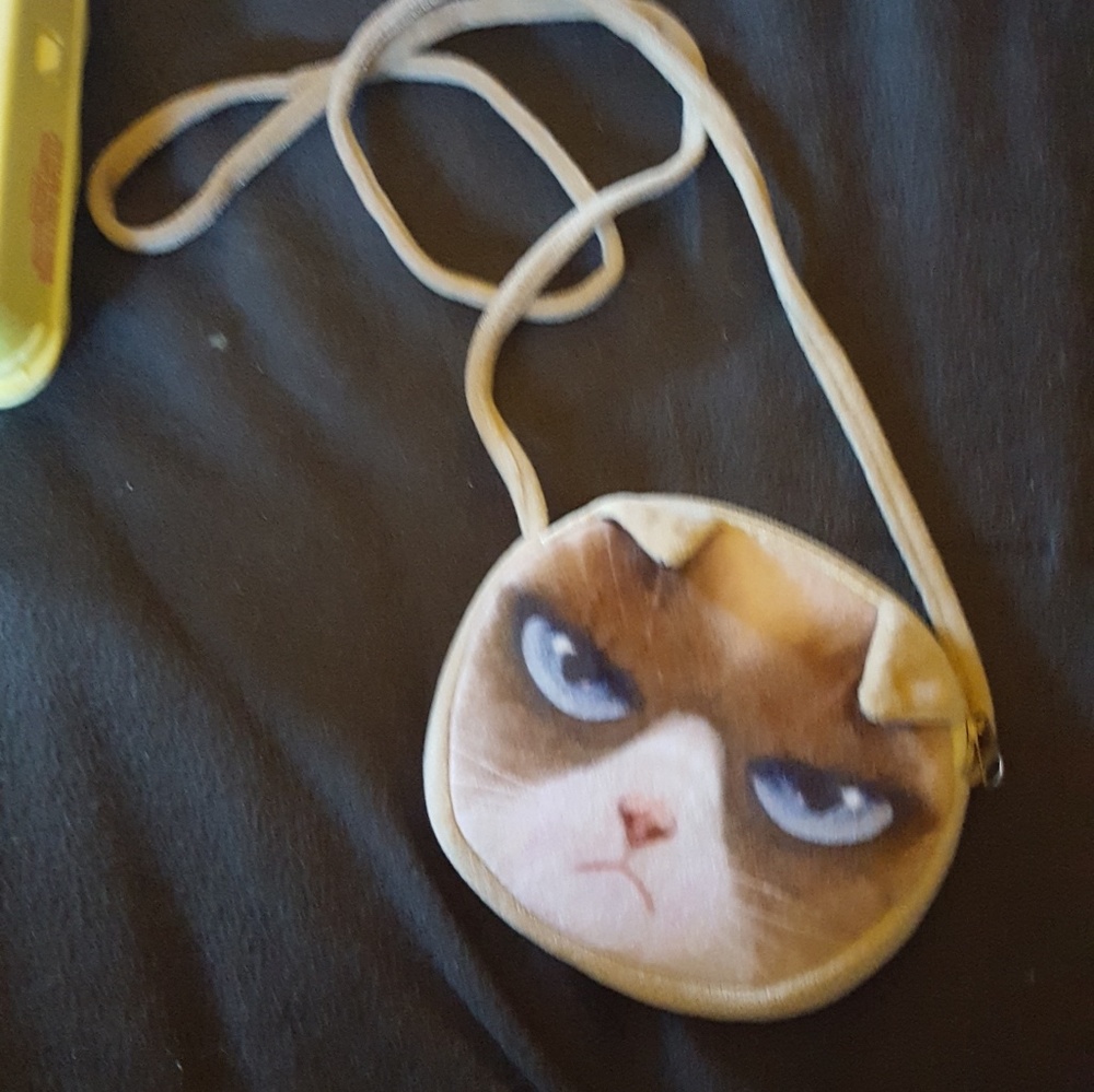 Set of 2, Kitty cat coin pouch. Please bundle item